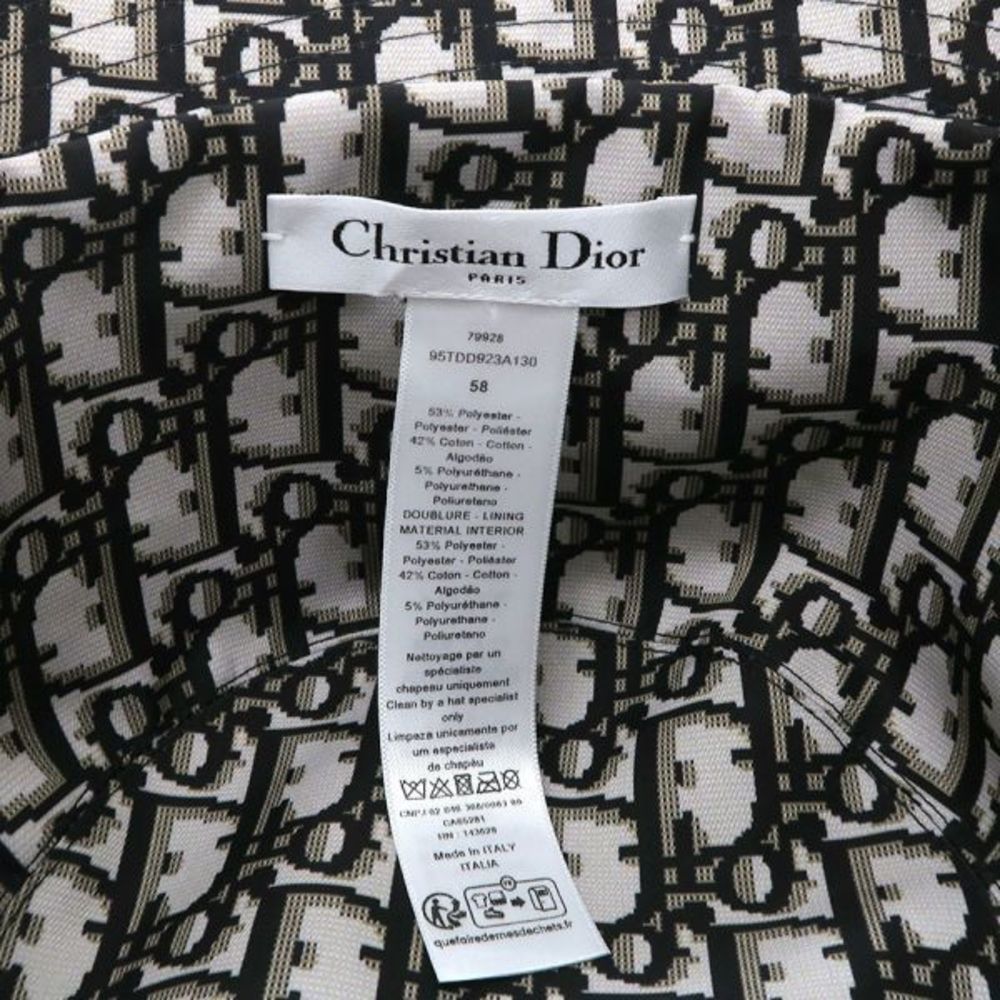 Christian Dior Teddy-D Bob Hat - Picture 9 of 9
